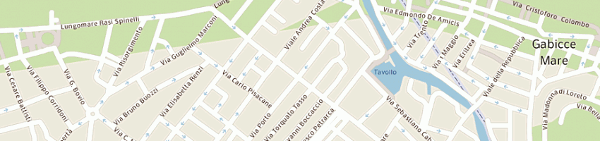 Mappa della impresa grafiche moderne di zicchino michele a RIMINI
