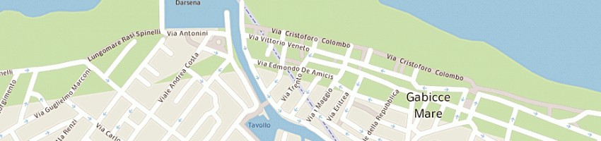 Mappa della impresa carabinieri a GABICCE MARE