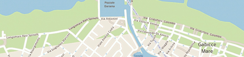 Mappa della impresa residence meuble' fiorella a CATTOLICA