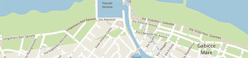 Mappa della impresa capitaneria di porto a CATTOLICA