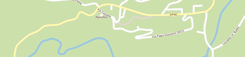 Mappa della impresa parrocchia ranchio sbartolomeo ap a SARSINA