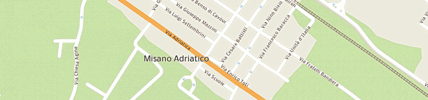 Mappa della impresa new connection a MISANO ADRIATICO