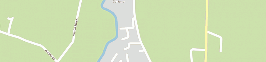 Mappa della impresa valigeria casadei e valentini snc a CORIANO