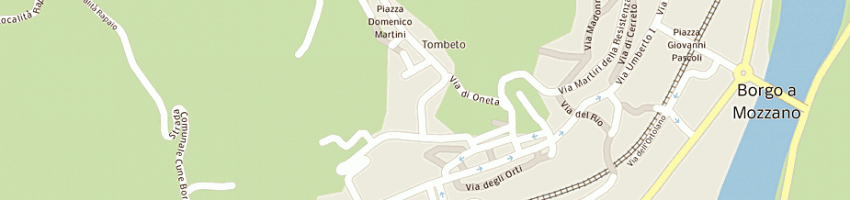 Mappa della impresa comune di borgo a mozzano a BORGO A MOZZANO