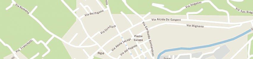 Mappa della impresa croce rossa italiana a SERAVEZZA