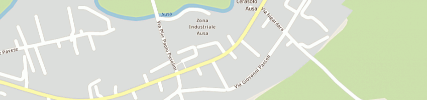 Mappa della impresa ristorante osteria la ghenga (srl) a CORIANO