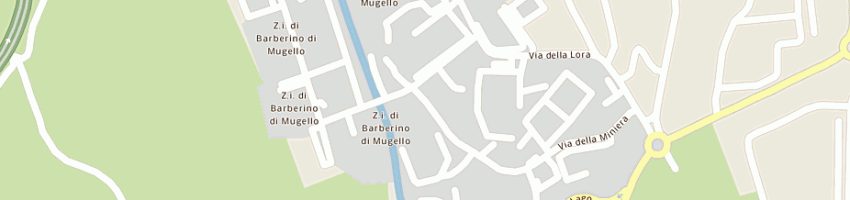 Mappa della impresa banca di credito cooperativo del mugello piancaldoli coniale luco fire a BARBERINO DI MUGELLO