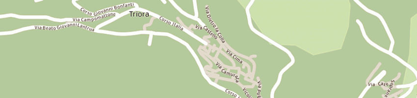 Mappa della impresa osteria del borgo antico di lanteri clara a TRIORA