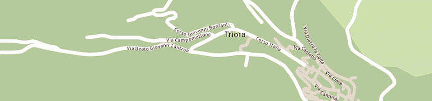 Mappa della impresa asplanato angiolino snc a TRIORA