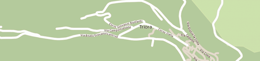 Mappa della impresa bar vecchi ricordi a TRIORA