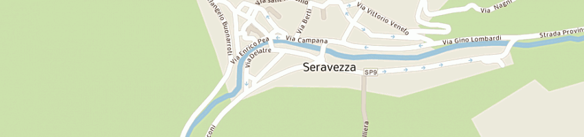 Mappa della impresa tardelli albano a SERAVEZZA