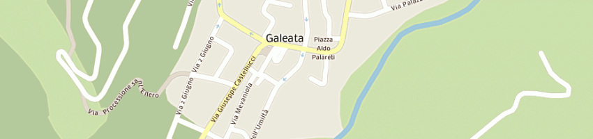 Mappa della impresa pondini giovanna a GALEATA