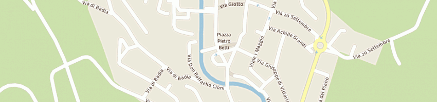 Mappa della impresa cioni gloves e shoes srl a BARBERINO DI MUGELLO