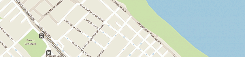 Mappa della impresa polizia a RIMINI