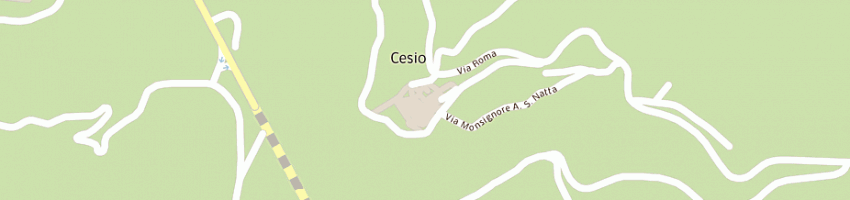 Mappa della impresa ristorante albergo belvedere a CESIO