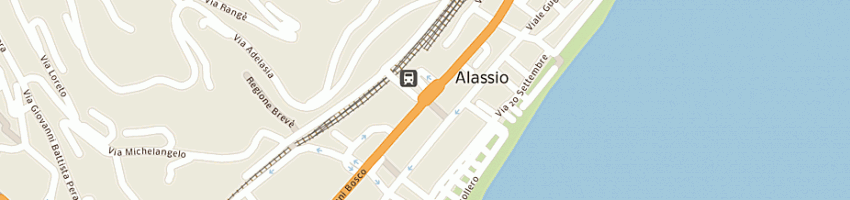 Mappa della impresa assostudio a ALASSIO