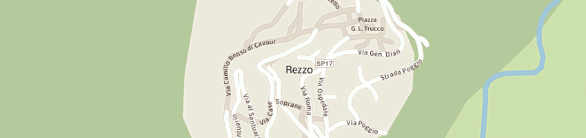 Mappa della impresa poste italiane spa a REZZO