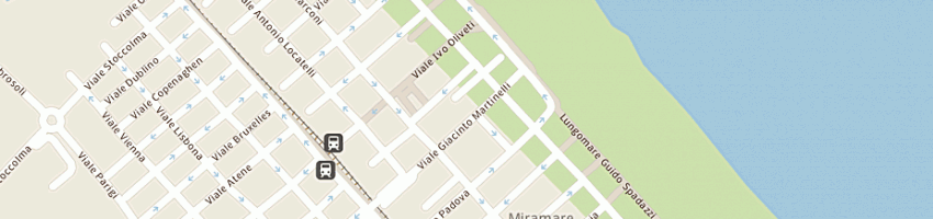 Mappa della impresa residence matteini a RIMINI
