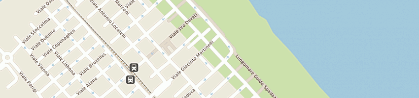 Mappa della impresa alberghi saint louis a RIMINI