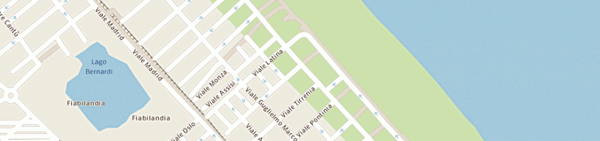 Mappa della impresa bar vienna a RIMINI