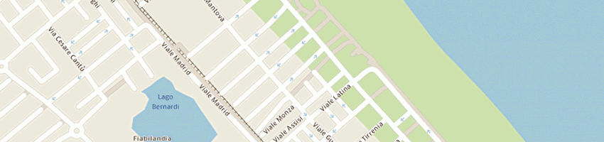 Mappa della impresa villa nilla a RIMINI