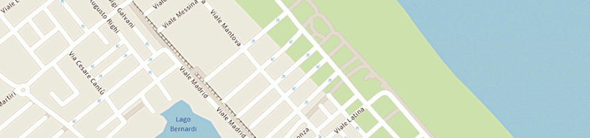 Mappa della impresa plaza sas di arlotti rosina e c a RIMINI