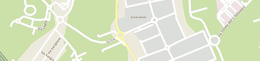 Mappa della impresa crearredo rimini srl a RIMINI