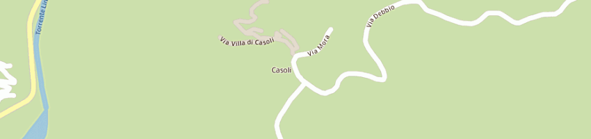 Mappa della impresa de simone a CASOLI