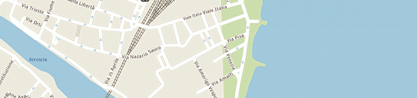 Mappa della impresa casa della gomma di benedetto filippo a ALBENGA