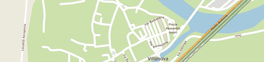 Mappa della impresa agenzia trc srl a VILLANOVA D ALBENGA