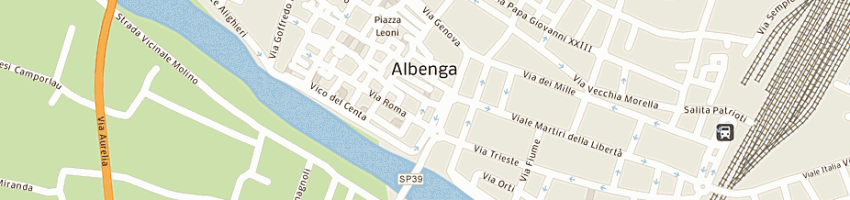 Mappa della impresa riolfo monica a ALBENGA