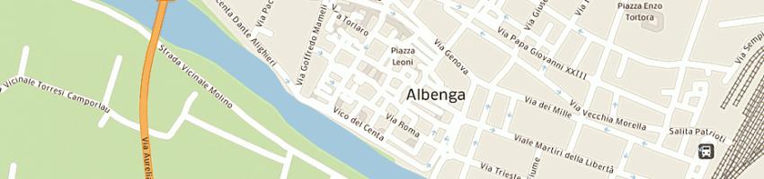 Mappa della impresa ingraf di rosso luciano a ALBENGA