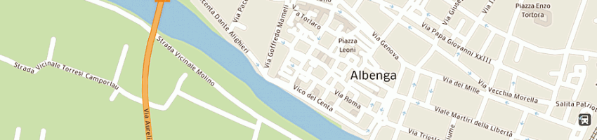 Mappa della impresa igra sas di mo raffaella e c a ALBENGA