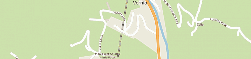 Mappa della impresa le pera carmela a VERNIO