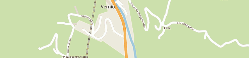 Mappa della impresa centro del pulito di paterni laura a VERNIO
