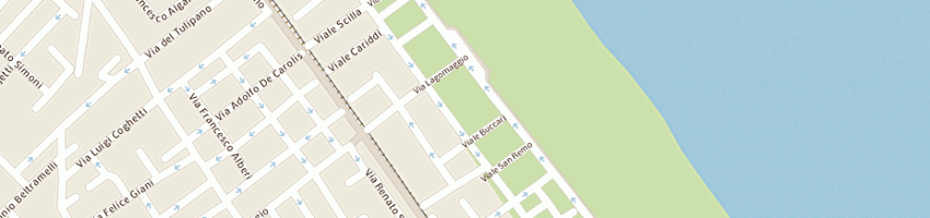Mappa della impresa remin plaza hotel di saragoni cristiana a RIMINI