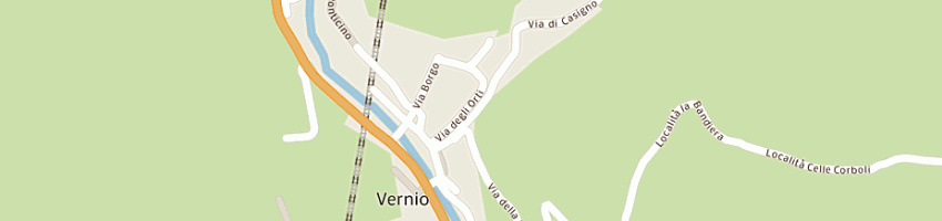 Mappa della impresa scuola elementare a VERNIO