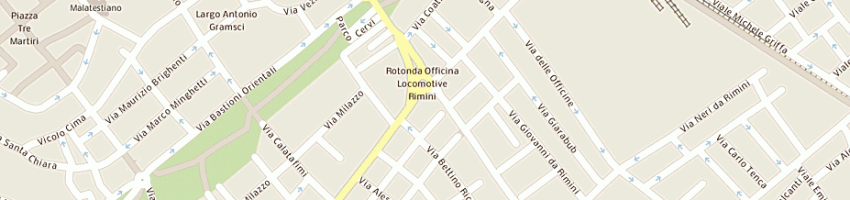 Mappa della impresa zito gaetano a RIMINI
