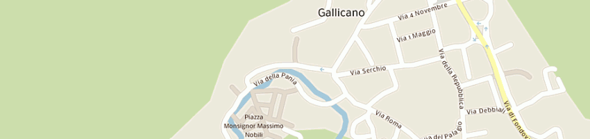 Mappa della impresa landi claudio e c (snc) a GALLICANO