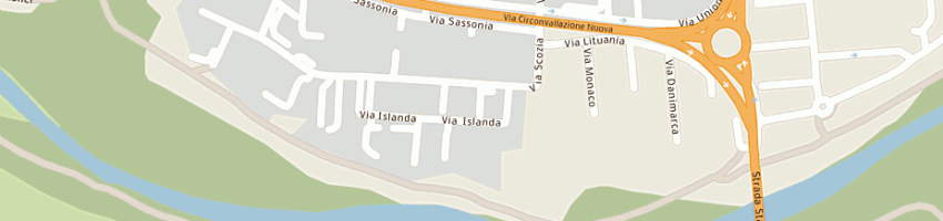 Mappa della impresa flli casali di casali francesco alvaro e c snc a RIMINI