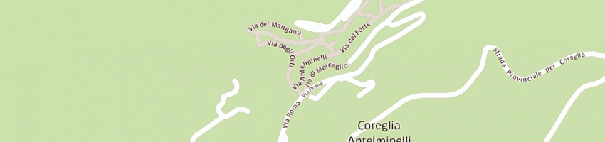 Mappa della impresa mattei umberto a COREGLIA ANTELMINELLI