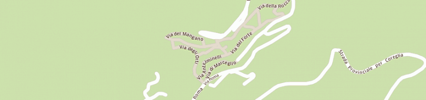 Mappa della impresa poste italiane spa a COREGLIA ANTELMINELLI