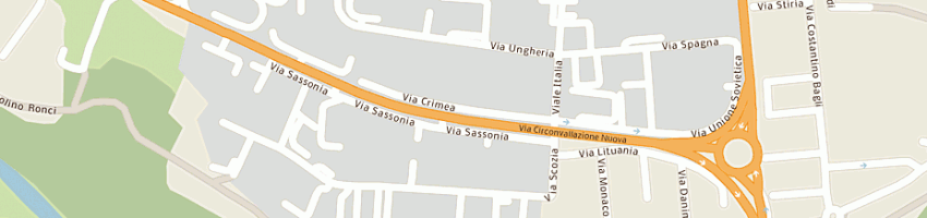 Mappa della impresa sarr a RIMINI