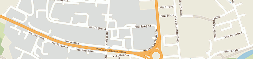 Mappa della impresa parrucchieria evandri di evandri sara a RIMINI