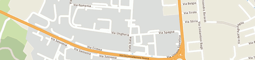 Mappa della impresa pina cilio e luigi balducci sdf a RIMINI