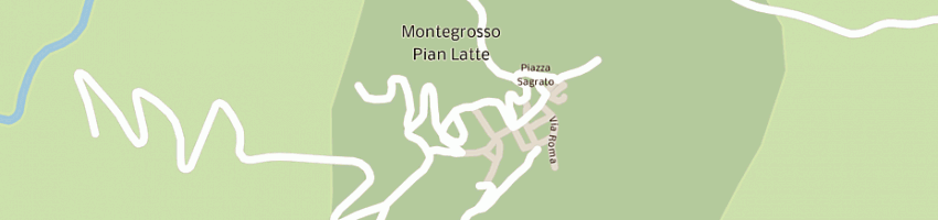 Mappa della impresa poste italiane spa a MONTEGROSSO PIAN LATTE