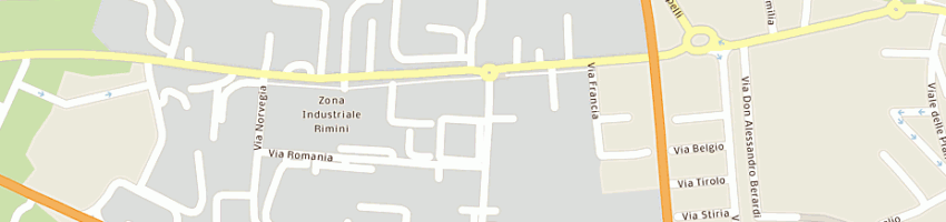 Mappa della impresa carrozzeria stella terzo a RIMINI