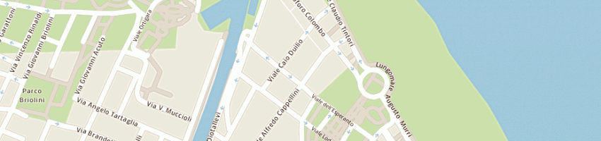 Mappa della impresa hotel biancamano a RIMINI