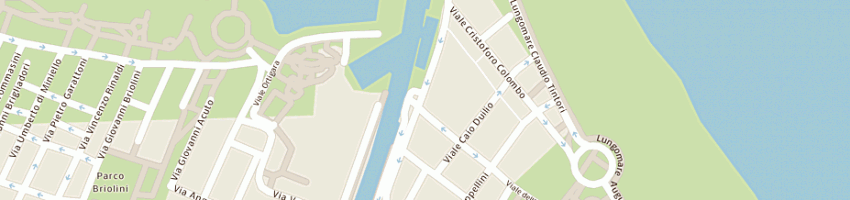 Mappa della impresa nauticamping (srl) a RIMINI