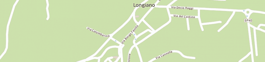Mappa della impresa municipio di longiano a LONGIANO